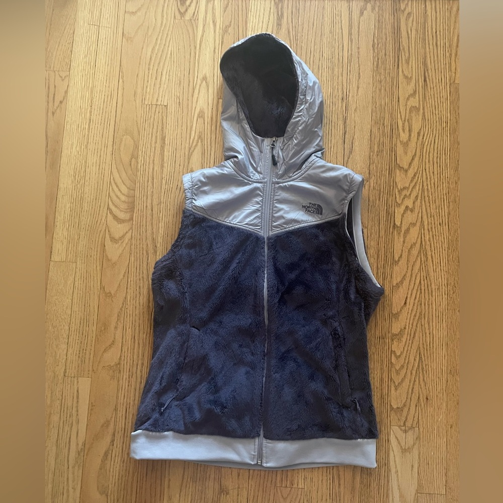 North Face hooded vest - cozy purple